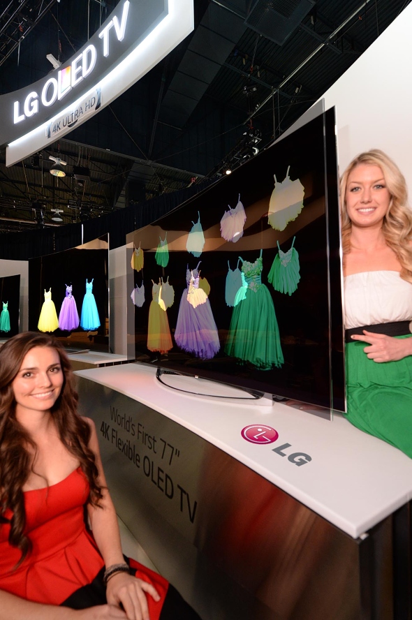 LG Flexible OLED Ultra HD TV 